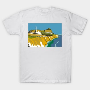 Rock of Gibraltar - Europa Point print T-Shirt